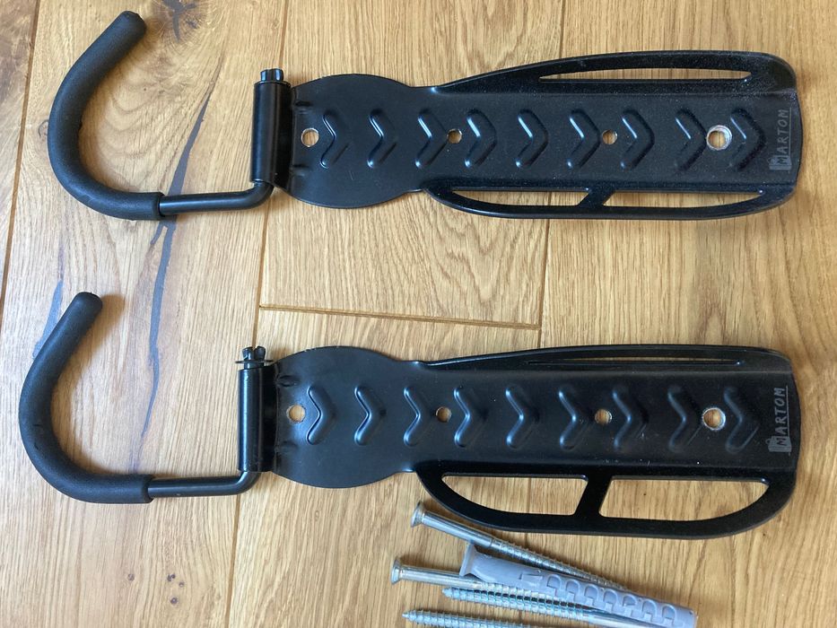 Wieszak, hak na rower na ścianę 2sztuki