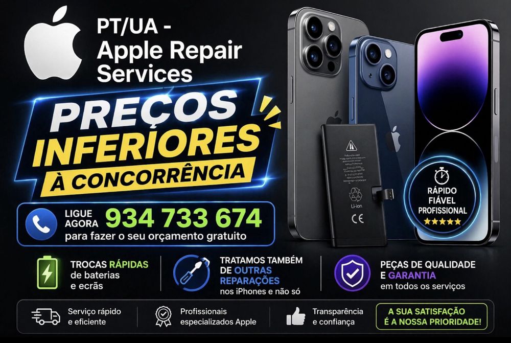 Serviço de Reparação de iPhones