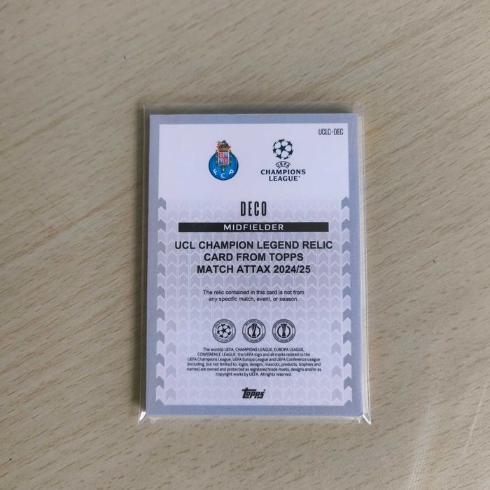 Legend Relic Deco Topps Match Attax