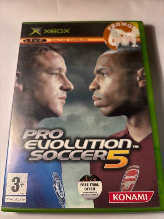 Gra Pro Evolution Soccer 5 Xbox + Gratis