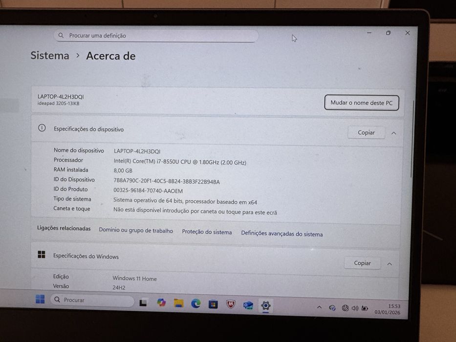 Vendo computador portátil Lenovo