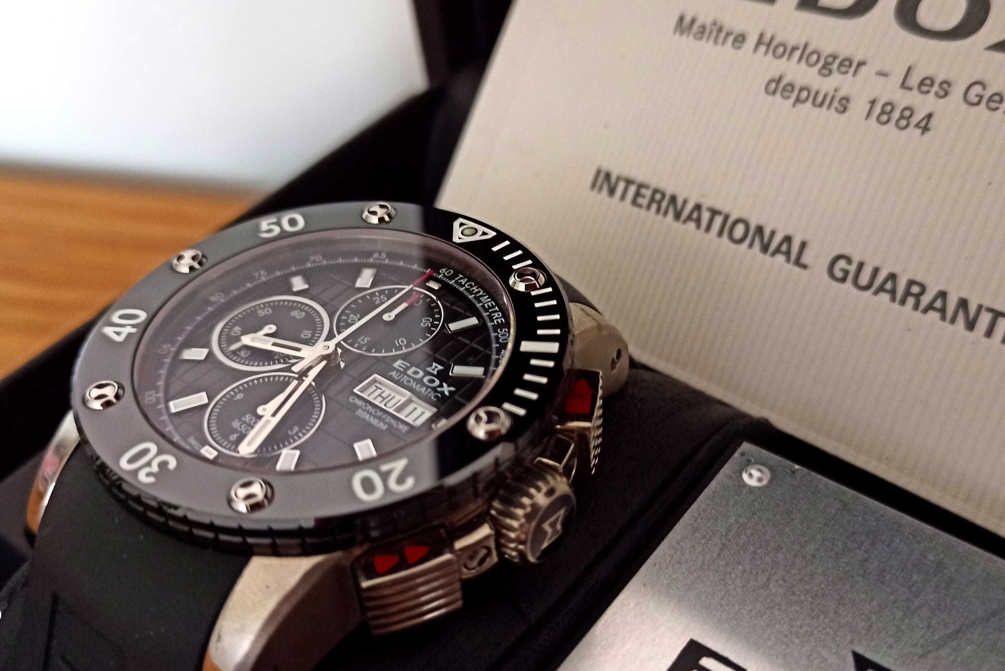 Nowy zegarek EDOX Class 1 Chrono Offshore REF.01107 Bia ystok Mickiewicza OLX.pl