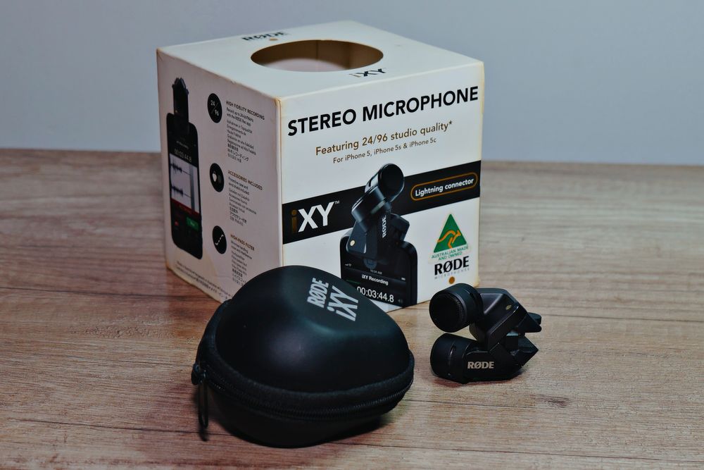RODE iXY Lightning – Studio Mikrofon Stereo do iPhone/iPad