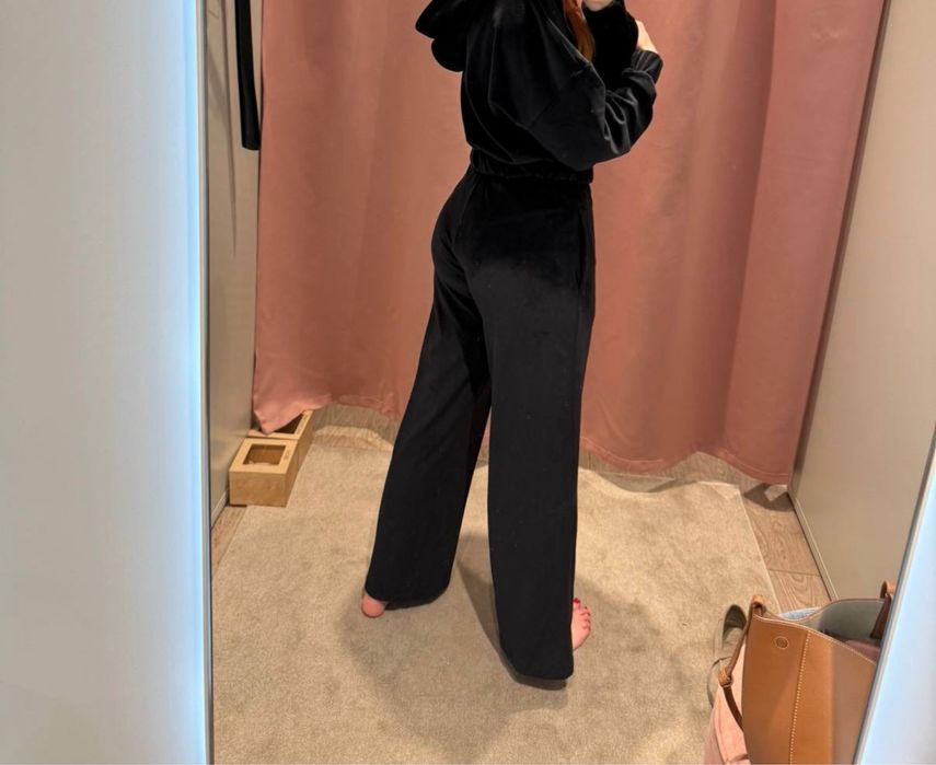 Широкі штани з поліестру