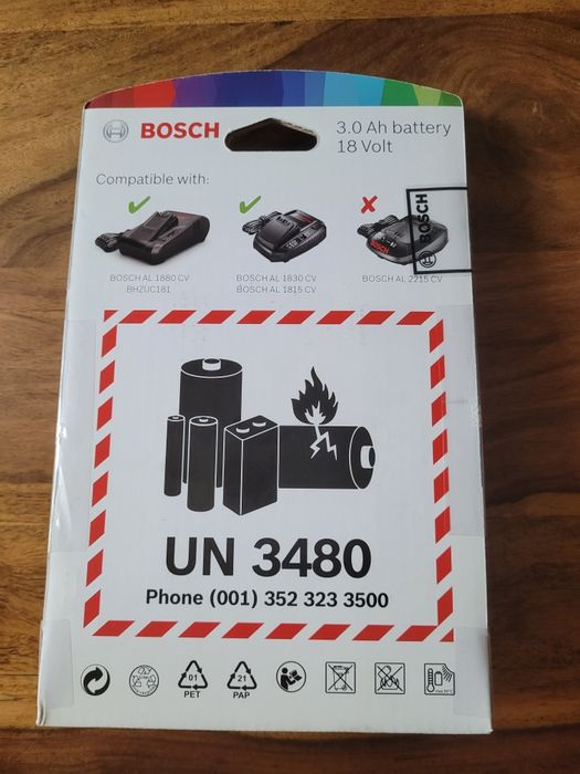 Akumulator Bosch BHZUB1830