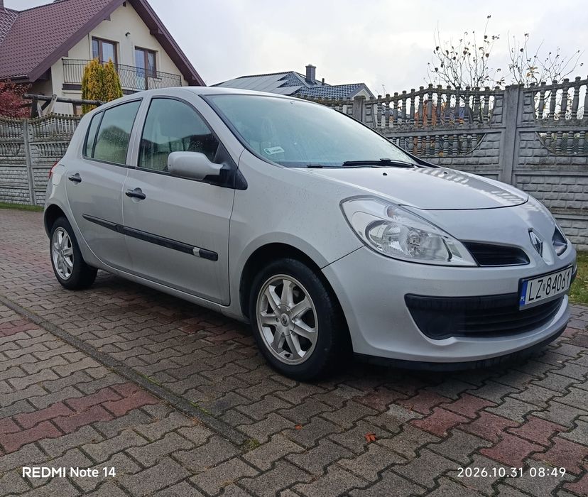 Renault Clio 3, benzyna 1.2, 2007r.