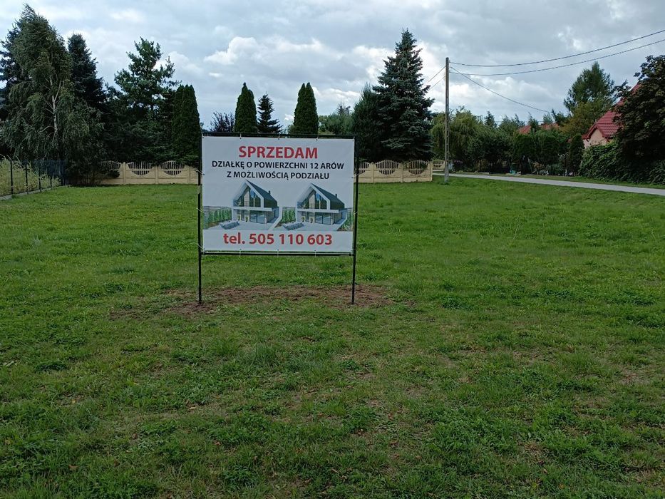 Działka budowlana 1160m2