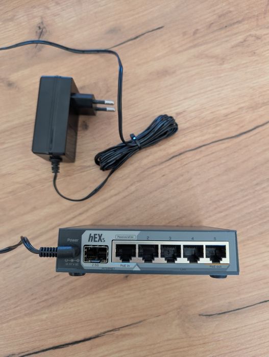 Mikrotik Hex s 2025 jak nowy bez pudełka