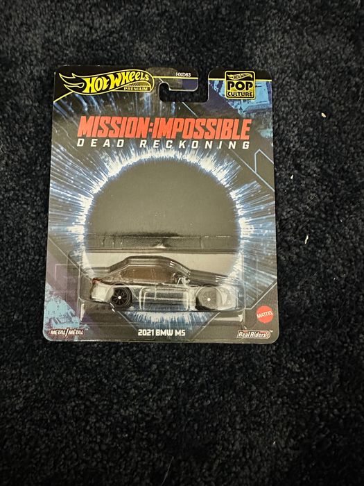 hot wheels premium 2021 bmw m5 mission impossible dead reckoning
