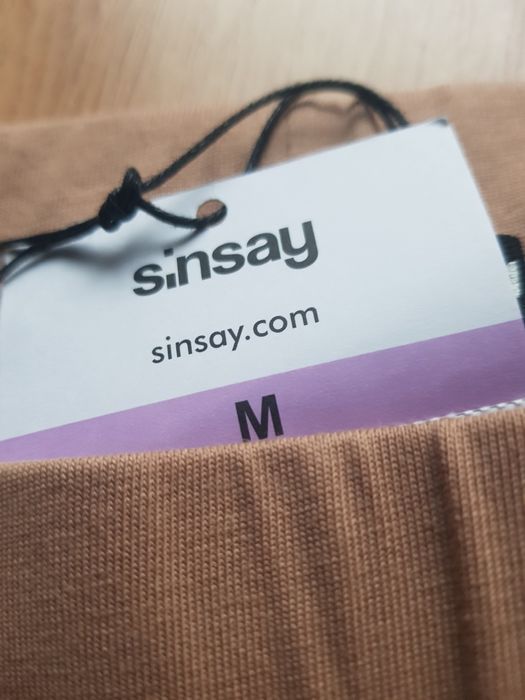 Nowe bawełniane szorty legginsy, kolarki damskie marki Sinsay roz.S/M