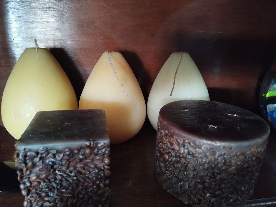 Vendo lote de Velas decorativas com aromas