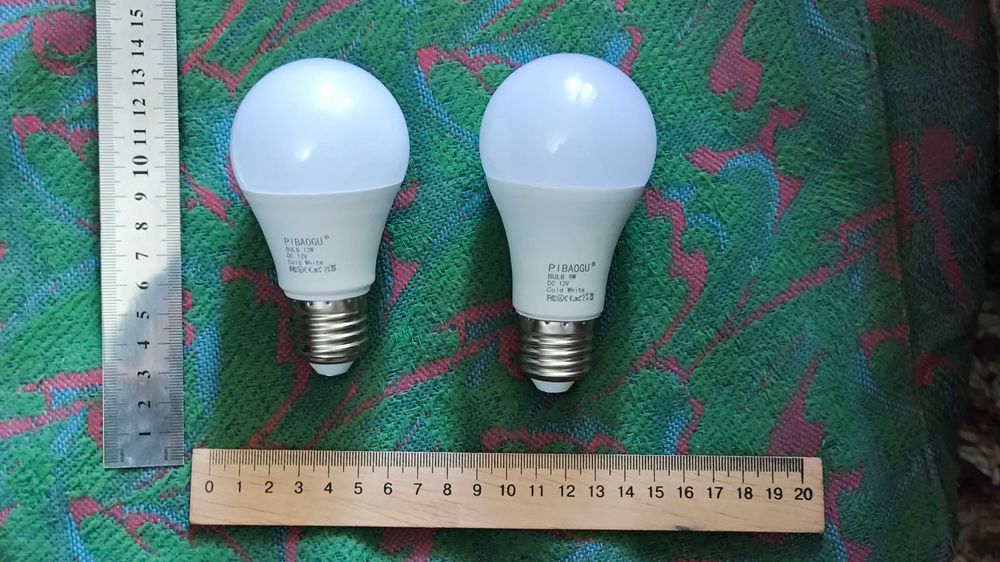 Лампи LED 12 вольт 9-12 ват