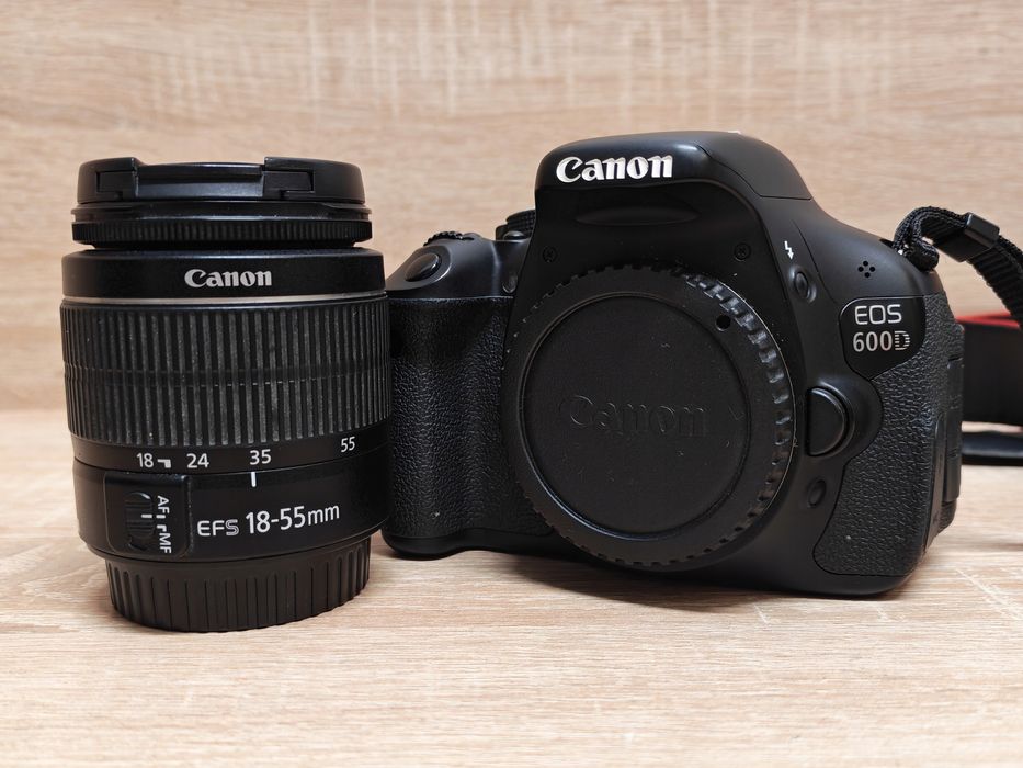 Aparat canon eos 600d lustrzanka cyfrowa do fotografii