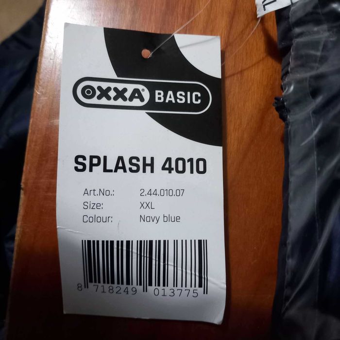 Conjunto de Casaco + Calças para Chuva XXL NOVO Azul Marinho Homem