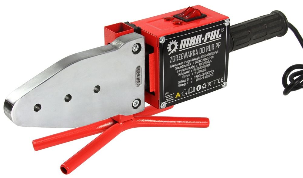 Nowa duża zgrzewarka do rur z PCV polifuzyjna