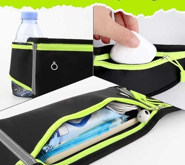 Bolsas cintura impermeáveis para corrida, caminhada, BTT