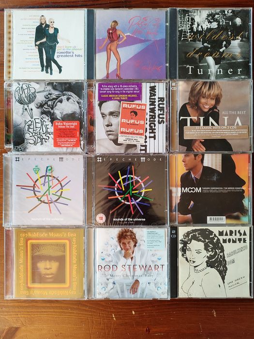 Vendo CD's Edições Anos 80 e 90 Rock, Pop, Electrónica, Jazz, Vintage