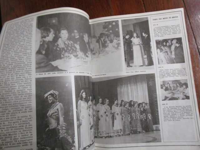 REVISTA antiga Noticia Miss Portugal Riquita anos 70