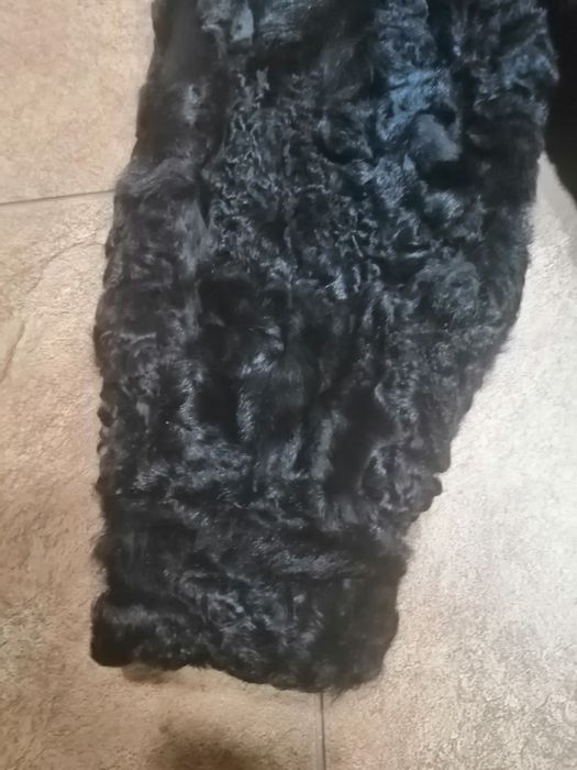 Futro damskie czarne