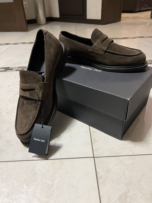 Massimo Dutti лофери 44-45(28.5см), туфлі, черевики чоловічі