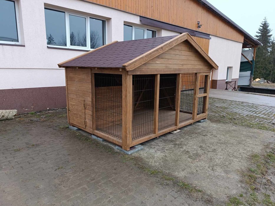 Kojec dla psa 3x2 z budą wys 2m