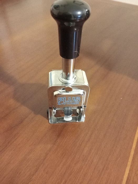 Carimbo com alguns anos