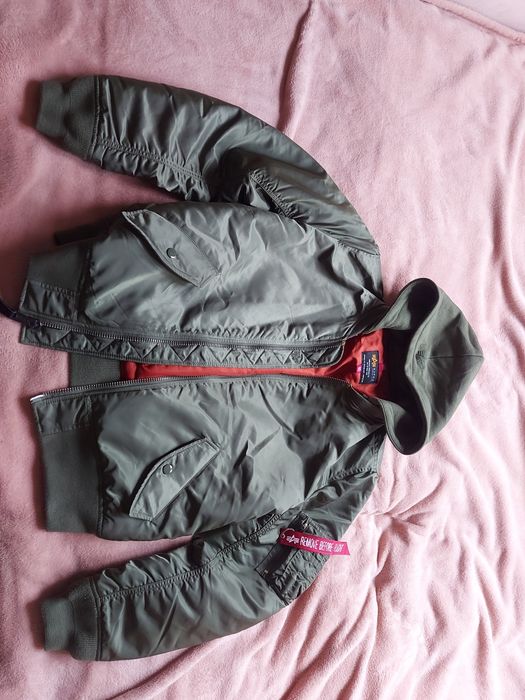 Pilotka Flek Flyers MA-1 Alpha industrie size M olive