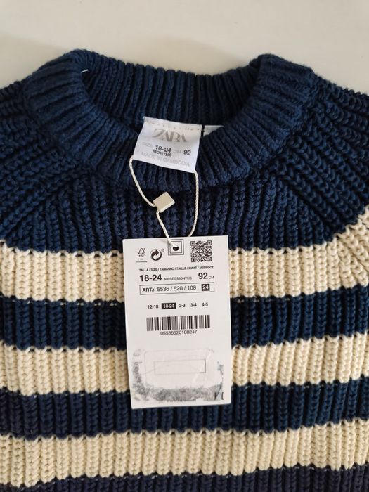 Sweterek Zara 92 Nowy