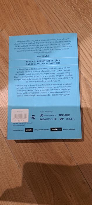 Książka Normalni Ludzie Sally Rooney