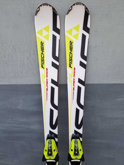 narty FISCHER RC4 Super Race JR 150 cm + wiązania FJ7