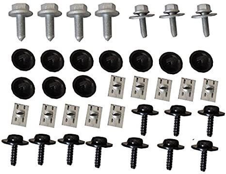 Kit de fixadores do resguardo do motor Audi Seat Skoda Vw NOVO