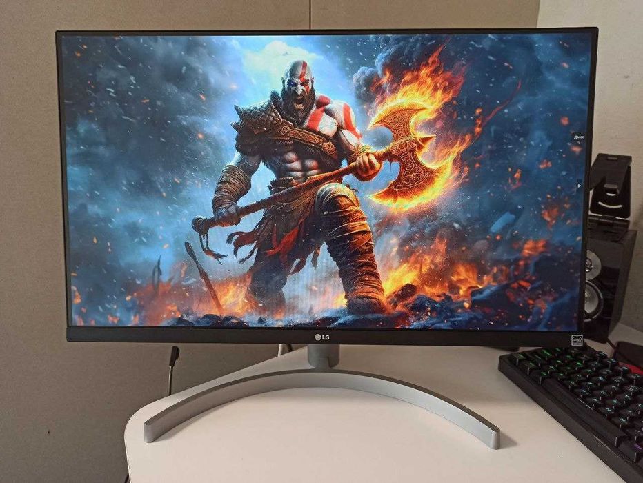 Монитор 27" LG 27MK600M IPS / Безрамочный / Идеальное состояние