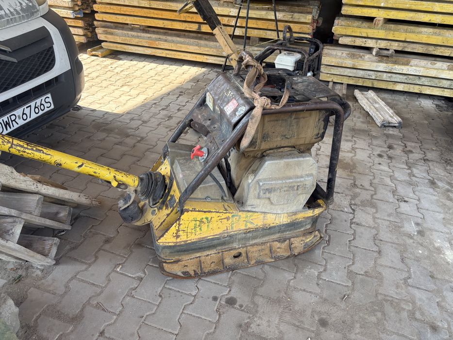Zageszczarka Wacker 6055 silnik Hatz uszkodzony