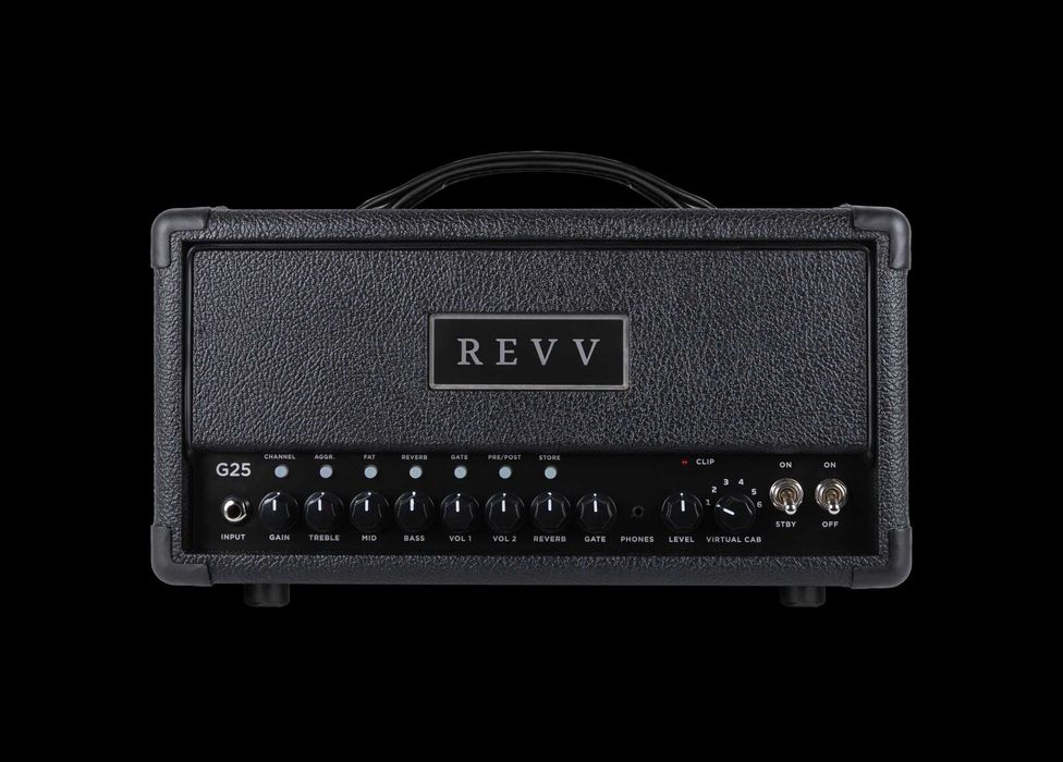 Revv G25 – 25W / 4W High-Gain Tube Head Two notes Torpedo