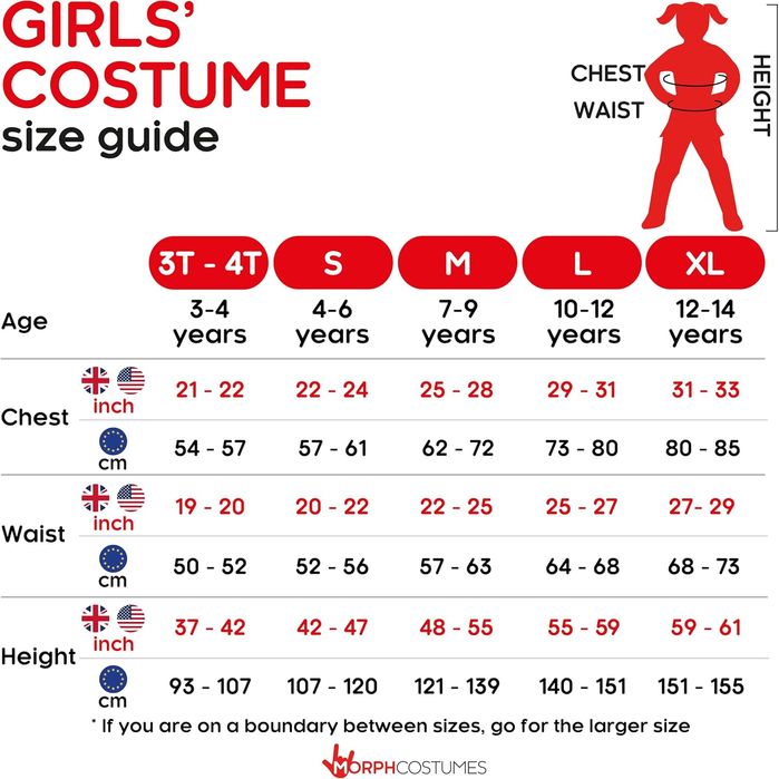 Strój Straszny Klaun dla dziewczynki, na Halloween Rozmiar 4-6Lat