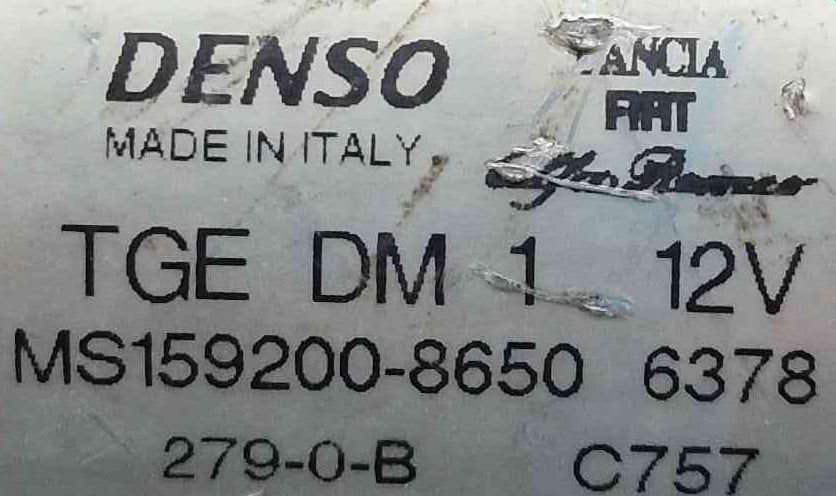 Motor Limpa Vidros Frente MS1592008650 - FIAT 500