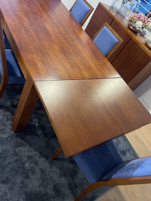 Conjunto de Sala em Cerejeira Maciça – Feito por Medida em Paços de Ferreira