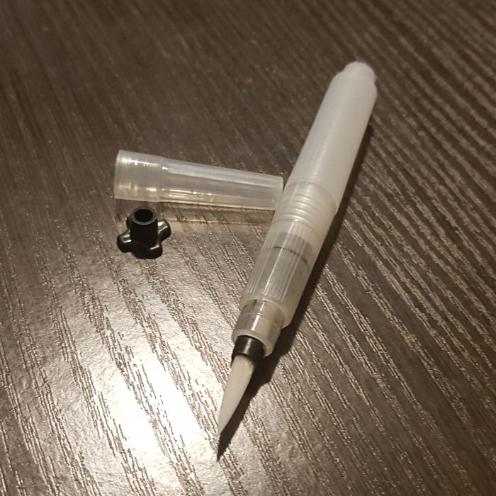 Кисть с резервуаром Aqua WaterBrush аква вотербраш акварель тушь