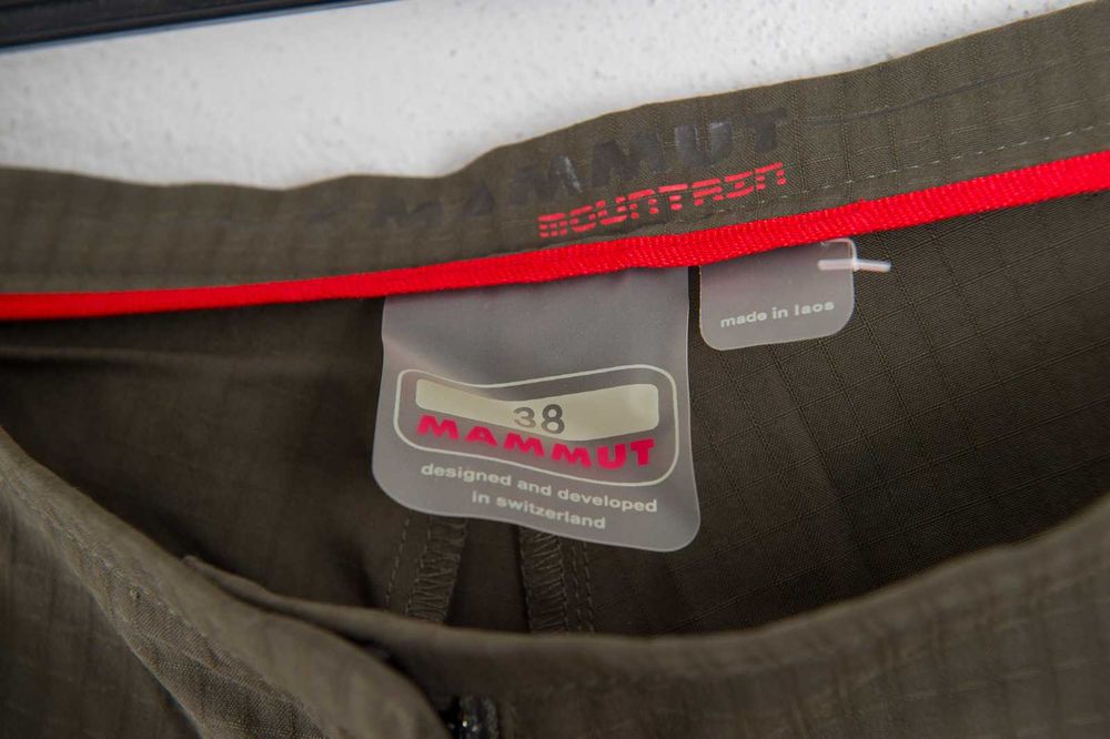 Mammut Mountain spodenki trekkingowe outdoorowe 38