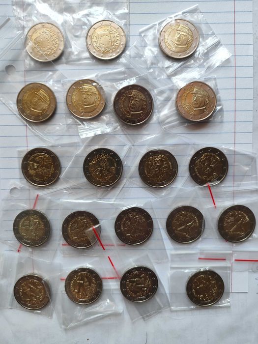 Moedas NOVAS de 2€ Comemorativas (Vários Países)