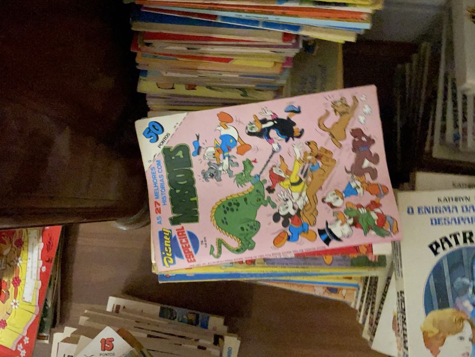 254 livros aos quadradinhos: Disney, Luluzinha, Mónica, …