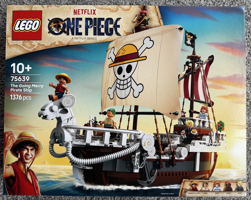 Lego One Piece - Barco Pirata - NOVO/SELADO