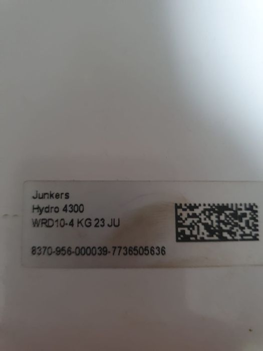 Junkers hydro 4300 wrd 10-4