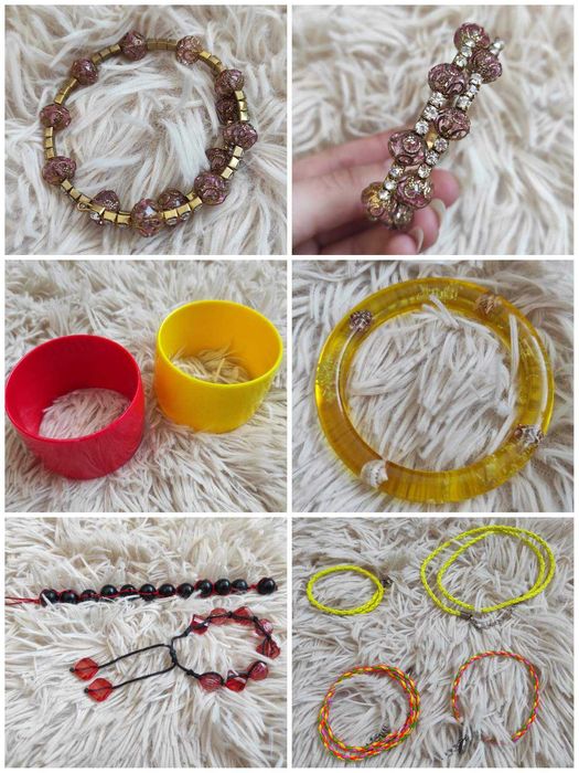 Прикраси: сережки, браслети, запонки, чокери, кольє, колечка