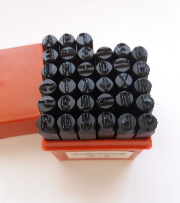 Клейма ударные, буквы цифры нумераторы, выбивания, набивка, клеймо: 100 ...