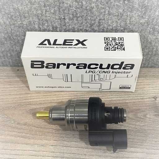 Газовые форсунки Гбо 4 Alex Barracuda 1.9 Ом для 1, 2, 3, 4, 6, 8 цил ...