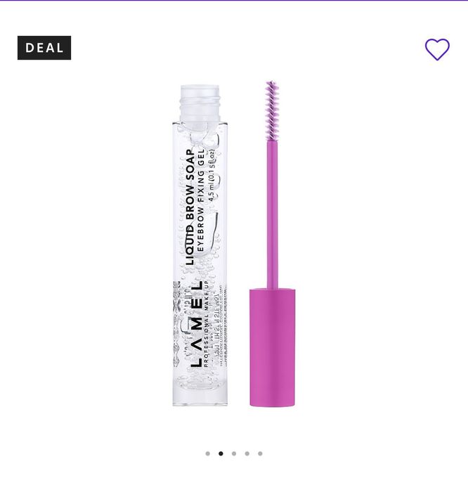 Гель для брів LAMEL Make Up Liquid Brow Soap