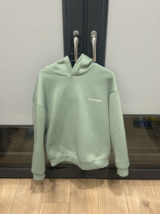 Bluza jasna z kapturem