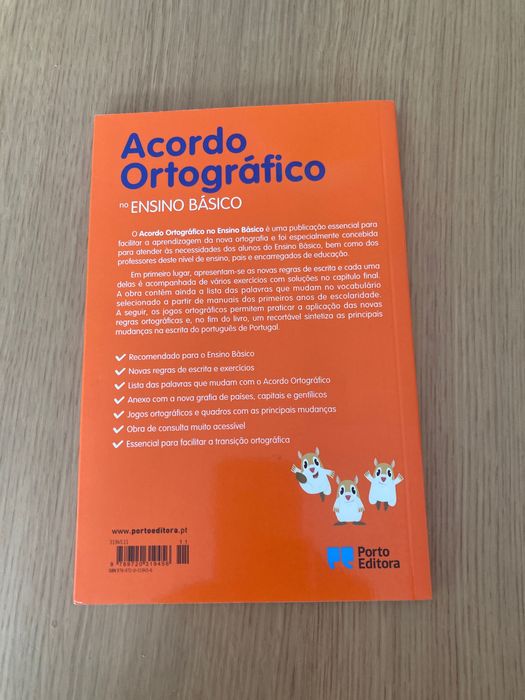 Livro sobre o acordo ortográfico