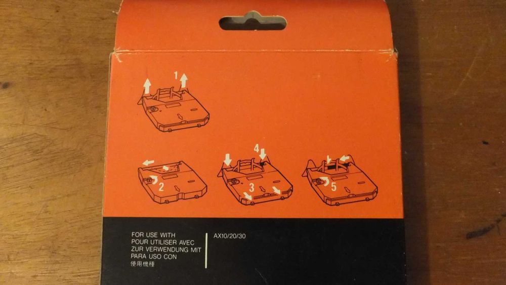 Fita corretora BROTHER 1030 para máquinas de escrever AX 10/20/30